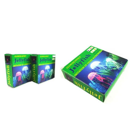 Aquarium Silicone Jellyfish Decoration For Tanks, 8x20 cm