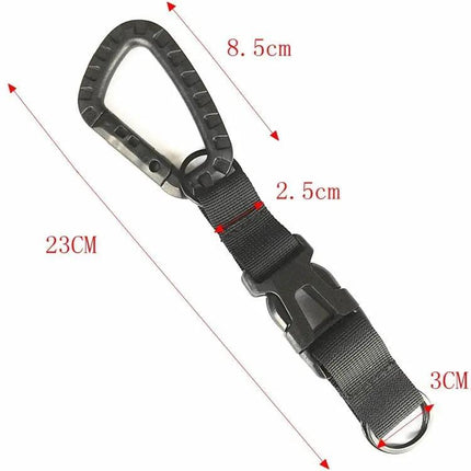 Outdoor Multifunction Tricyclic Backpack Buckle Black For Everyday Use