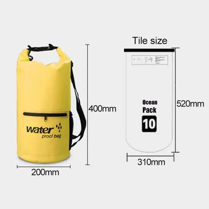 Outdoor Waterproof Dry Sack 10L For Camping And Hiking
