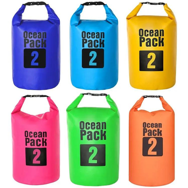 2L Outdoor Dry Sack Bag for Camping and Hiking Trips