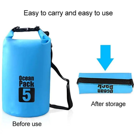 2L Outdoor Dry Sack Bag for Camping and Hiking Trips