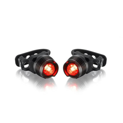 Mountain Bike Front And Rear Light Set Waterproof 2 Headlights And 2 Taillights - compact waterproof red taillights pair for night rides and wet conditions