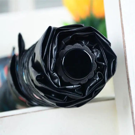 Foldable Black Waterproof Umbrella for Daily Outdoor Use | Syndmart