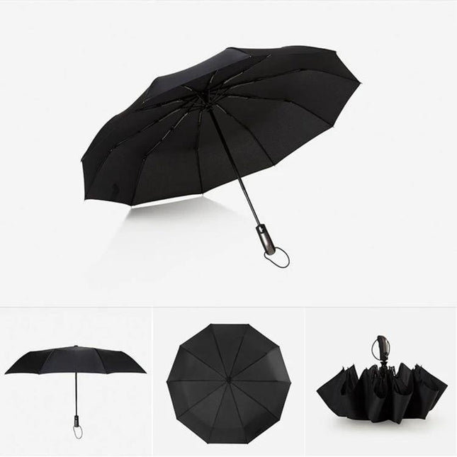 Lightweight Automatic Folding Umbrella for Rain Protection
