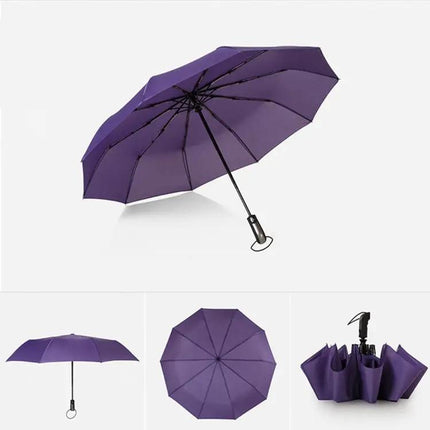 Lightweight Automatic Folding Umbrella for Rain Protection
