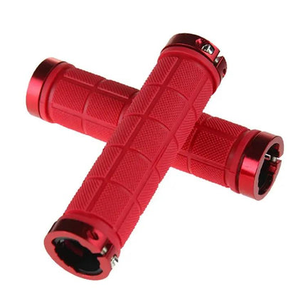 BaseCamp Lock-On Rubber Handlebar Grips Ergonomic Comfort