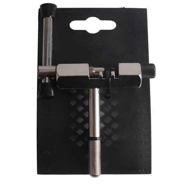 ZTTO Bicycle Chain Breaker and Rivet Extractor Tool compact nickel-plated carbon steel chain pin remover for trail-side and home repairs