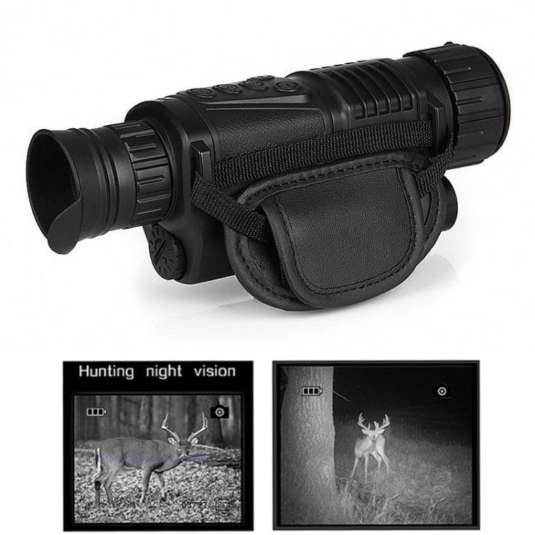 Digital Infrared Night Vision Monocular Telescope with USB Charging and 1-8x Magnification