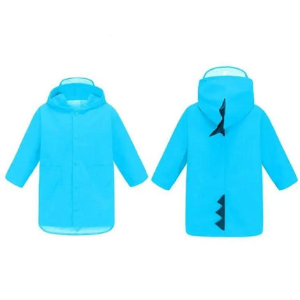 Children's Cartoon Dinosaur Fashion Raincoat, XXXL Size