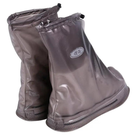 Waterproof Non-Slip PVC Shoe Covers for Everyday Outdoor Use, XXL
