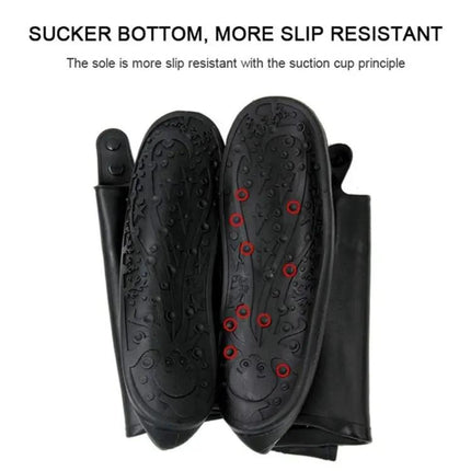 Rainproof Snowproof High Tube Adult Shoe Cover in XL Size