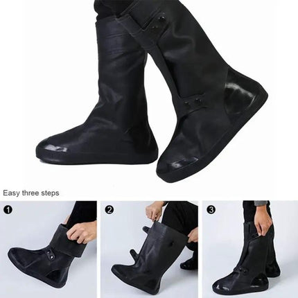Rainproof Snowproof High Tube Adult Shoe Cover in XL Size