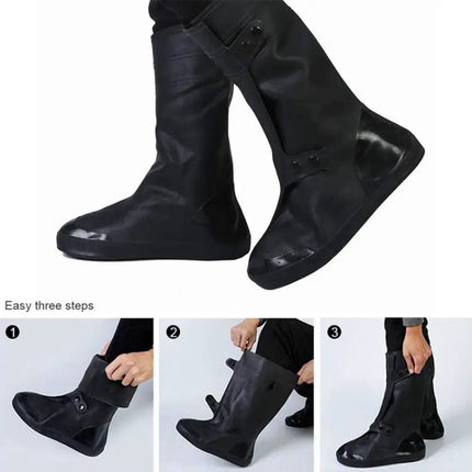 Adult XXL High Tube Shoe Cover for Rain and Snow Protection