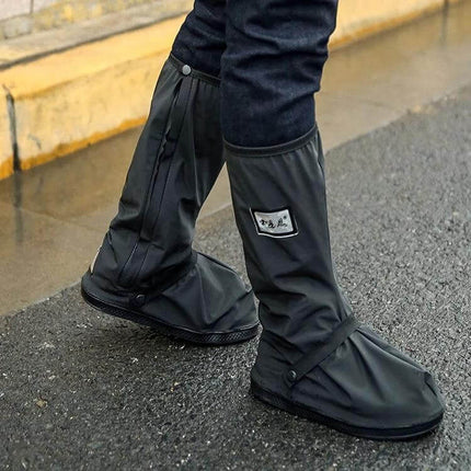 Waterproof and Snowproof Rain Shoes for Hiking and Cycling – tall waterproof overboot covers for rainy hiking, snowy walks and cycling commutes