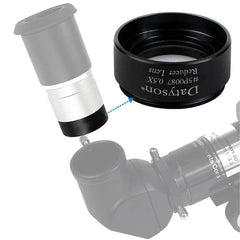 Datyson 1.25" 0.5X Fine Thread Telescope Reducer Lens for Enhanced Imaging