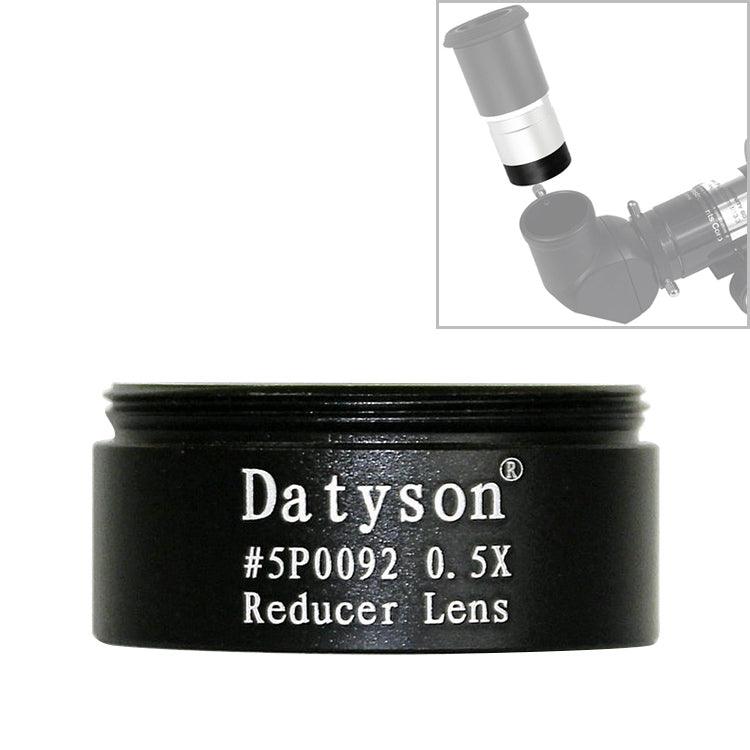 Datyson 0.5X Reduced Power Lens for 1.25 inch Astronomical Telescopes - Coarse Threaded Focus Accessory