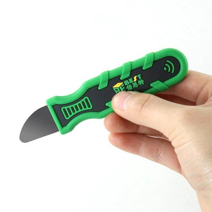 Cell Phone Repair Spudger Tool Plastic Pry For Opening Smartphones - green ABS plastic spudger for careful iPhone Samsung tablet screen and battery repairs