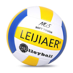 LEIJIAER LVB400 No.5 Ballon de volley-ball souple antidéflagrant pour entraînement de plage en salle, diamètre : 21,5 cm