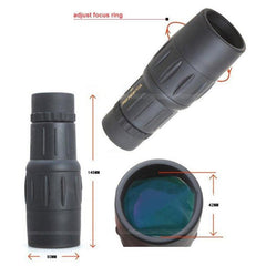 Telescopio monocular portátil profesional de alta definición Visionking 8x42 High Times