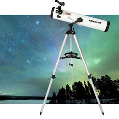 Telescopio astronómico reflector newtoniano de 3 pulgadas Visionking de alta calidad (700/76 mm)