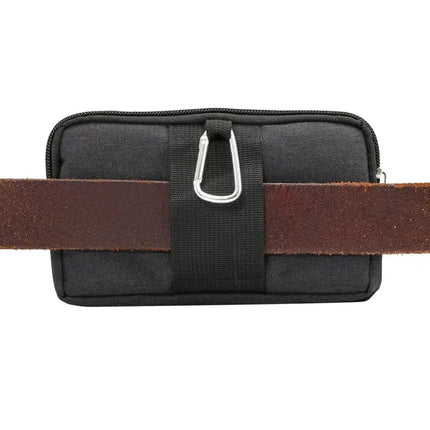Sports Denim Universal Phone Bag Waist Bag Fits 5.5-6.3 Inch Phones
