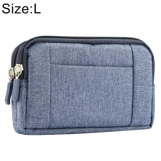 Sports Denim Universal Phone Bag Waist Bag Fits 5.5-6.3 Inch Phones | Syndmart