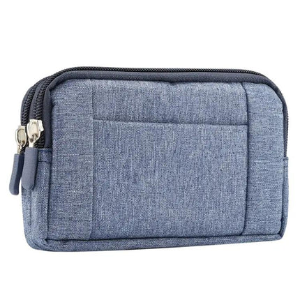 Sports Denim Universal Phone Bag Waist Bag Fits 5.5-6.3 Inch Phones | Syndmart