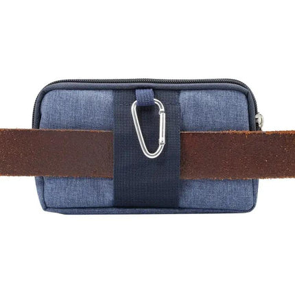 Sports Denim Universal Phone Bag Waist Bag Fits 5.5-6.3 Inch Phones | Syndmart