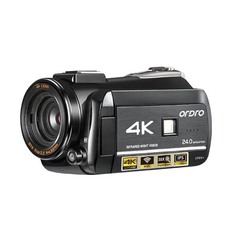 ORDRO AC3 3.1 Inch IPS Screen 4K Full HD 13MP Camcorder 