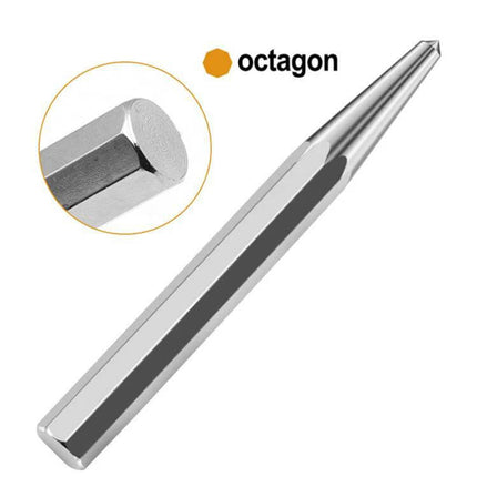 Octagonal Center Punch Locator For Precise Marking metal octagonal body center punch for accurate drill starter and stable grip