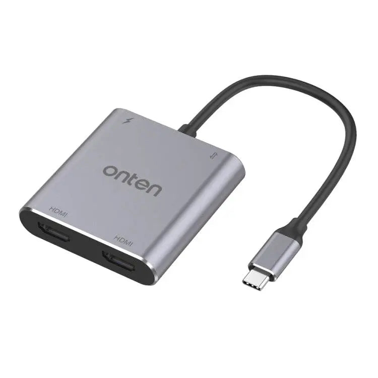 Onten 9175K 4 in 1 USB-C to Dual HDMI 4K Converter