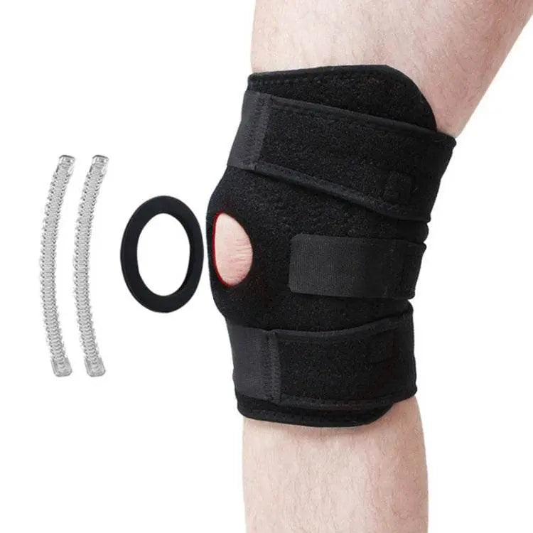 Outdoor Riding Four Spring Climbing Knee Pads Anti-skid Protection