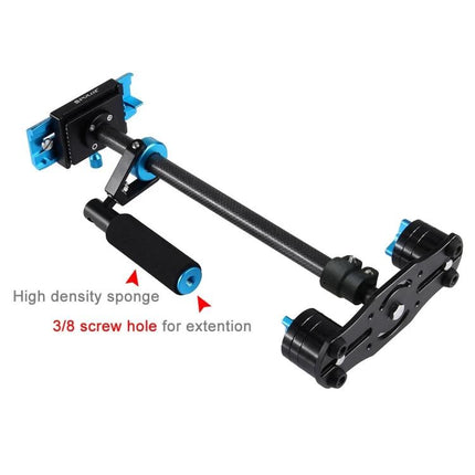 PULUZ Carbon Fibre Handheld Stabilizer For Video Shooting lightweight carbon fiber handheld stabilizer with counterweights and foam grip