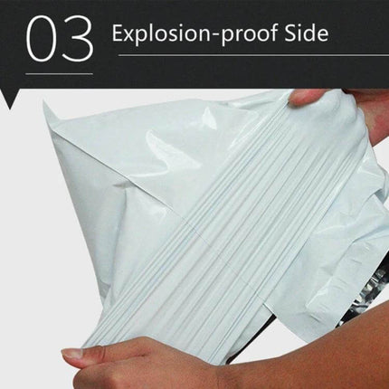 Air Column Cushion Mailing Bag 17 x 25 cm for Shipping showing explosion-proof air columns being stretched for padded protection