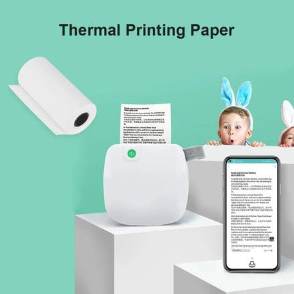 Pack of 10 White Thermal Receipt Paper Rolls, 57mm x 25mm - white waterproof wood pulp thermal paper rolls for mobile and POS printers