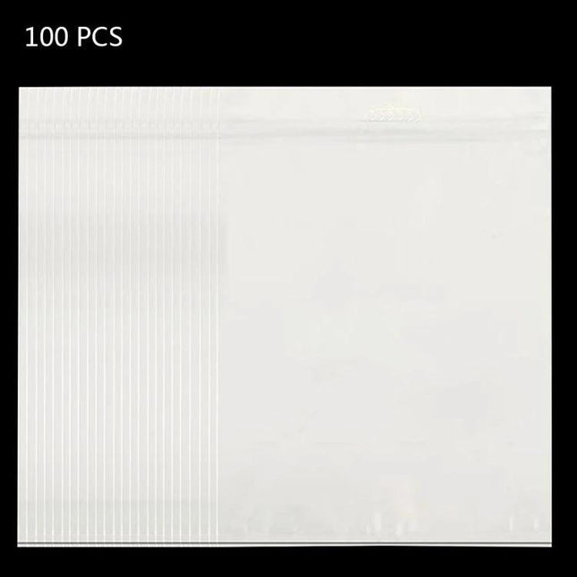 Anti-Static Zip Lock Bags for Electronic Protection, 100 Pack, 30x40 cm - clear anti-static resealable bags for storing circuit boards and computer parts