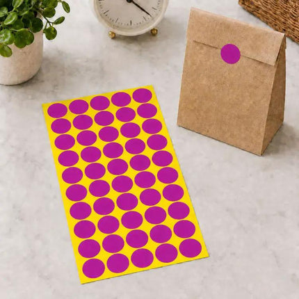 Round Self-Adhesive Stickers 1000 Pack For Labeling