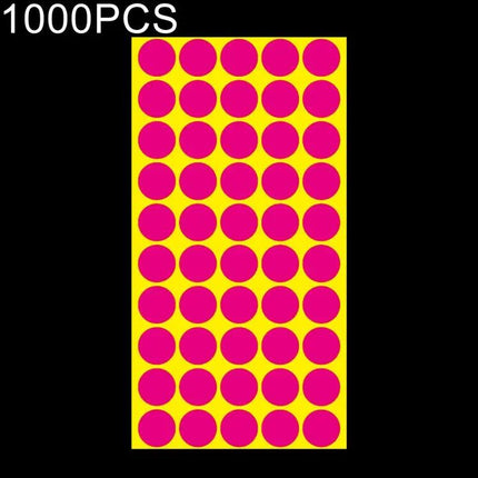 Round Self-Adhesive Stickers 1000 Pack For Labeling