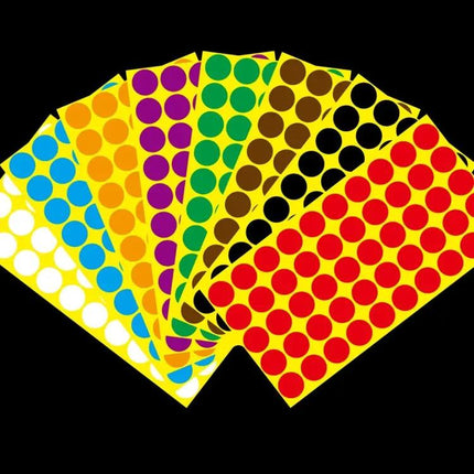 Round Self-Adhesive Stickers 1000 Pack For Labeling