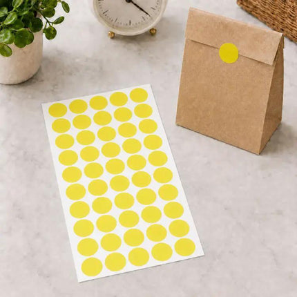 Round Self-Adhesive Stickers 1000 Pack For Labeling