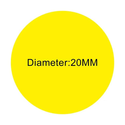 Round Self-Adhesive Stickers 1000 Pack For Labeling
