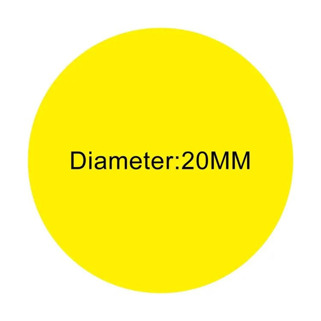 Round Self-Adhesive Stickers 1000 Pack For Labeling