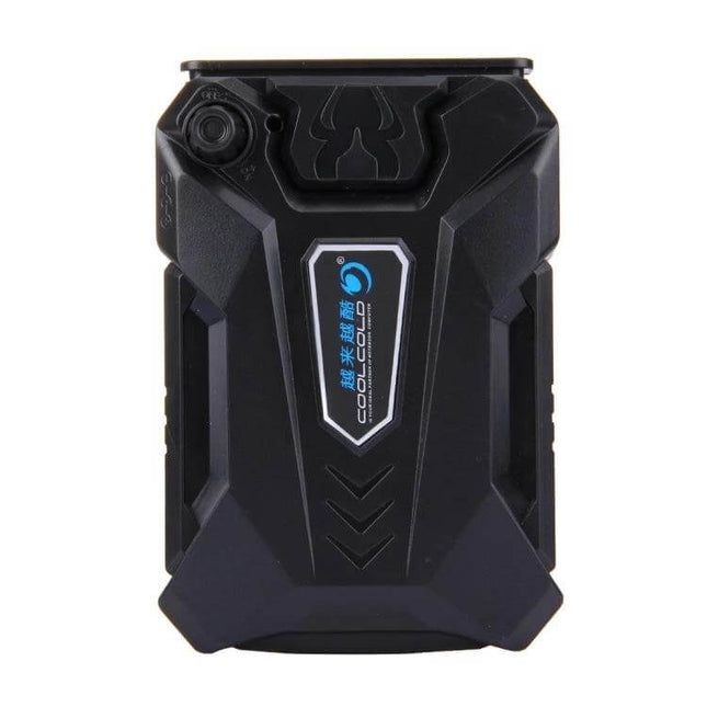 Gaming Laptop Cooling Pad with Portable Quiet Fan and Adjustable Speed - compact black portable cooler for travel and gaming