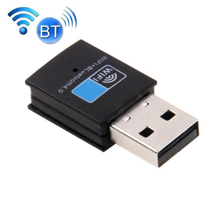 USB Adapter for Wireless Bluetooth and WiFi Connectivity compact USB dongle for laptops and desktops, supports Bluetooth and WiFi 4.0