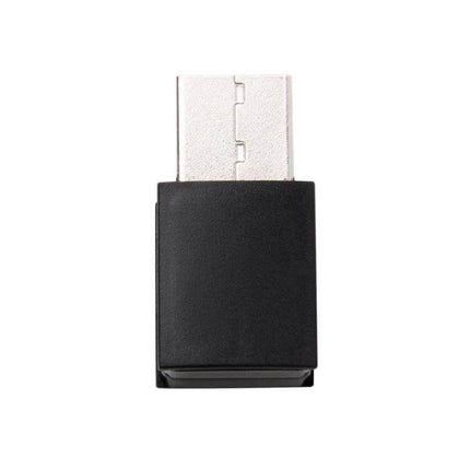 USB Adapter for Wireless Bluetooth and WiFi Connectivity - compact black USB dongle for laptops and desktops, enables Bluetooth and WiFi upgrades
