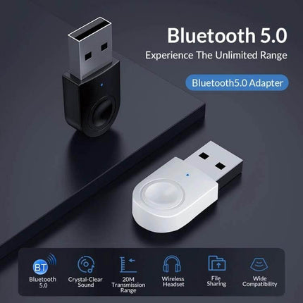 Orico Bluetooth Adapter for Easy Device Connectivity compact USB Bluetooth 5.0 dongle with RTL8761B for headphones speakers keyboards