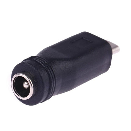 Power Adapter for Charging Devices in Daily Use - DC 5.5x2.1mm female to Micro USB male compact adapter for phone and tablet charging