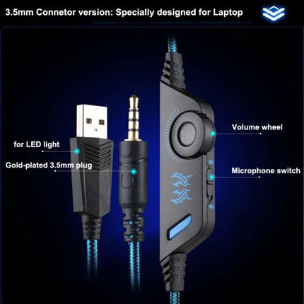 Kotion Each Wired Mobile Gaming Headset With Mic