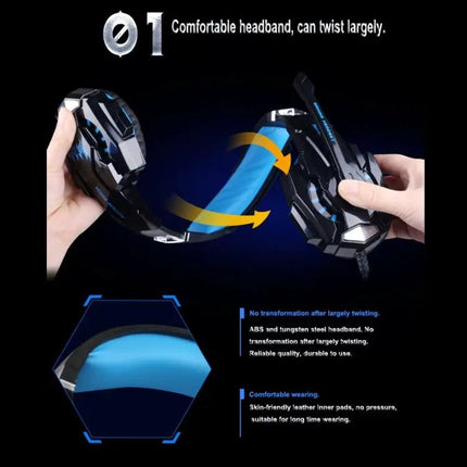 Kotion Each Wired Mobile Gaming Headset With Mic