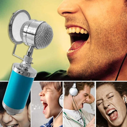 Microphone for Everyday Home Recording and Karaoke Use - condenser mic for clear desktop podcasting and home karaoke